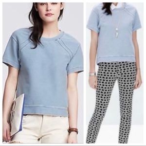 Banana Republic Light Denim Pullover Top